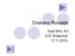 Cristiano Ronaldo - slide 1