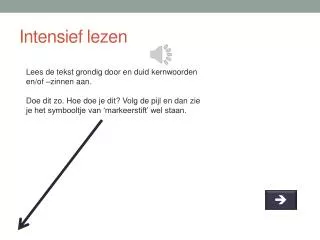 intensief lezen