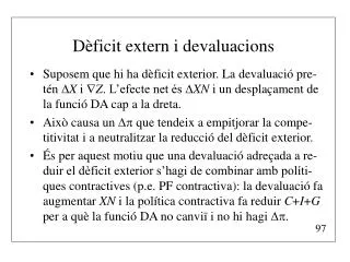 d ficit extern i devaluacions