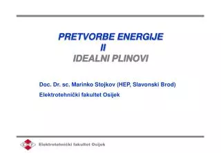 pretvorbe energije i i idealni plinovi