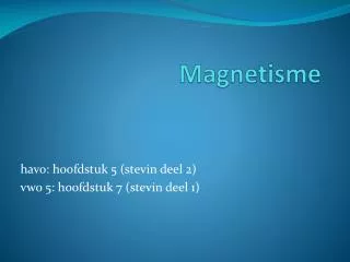 magnetisme