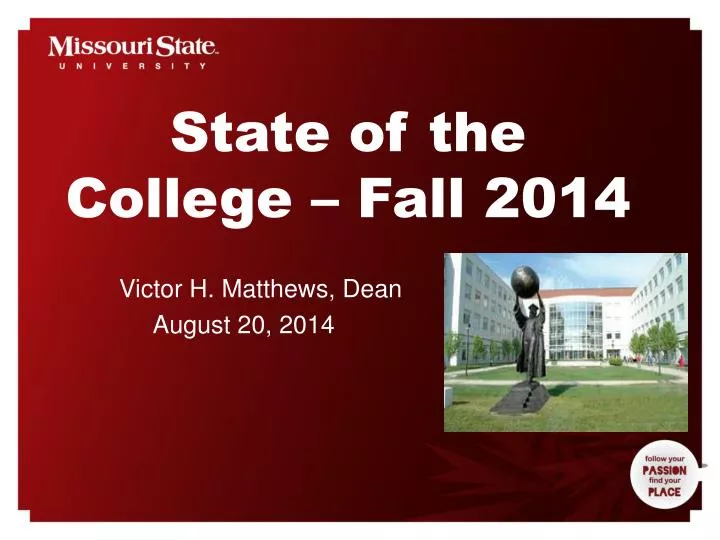 state of the college fall 2014