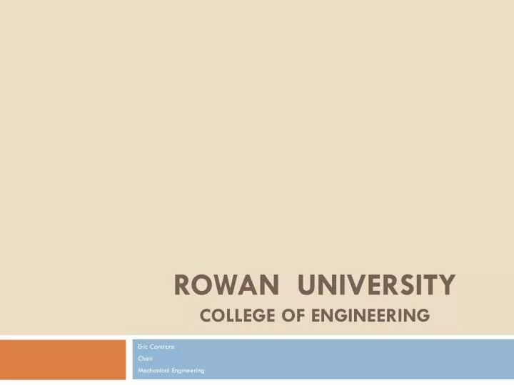 rowan university college of engineering