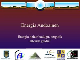 energia andoainen