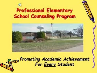 Professional Elementary School Counseling Program