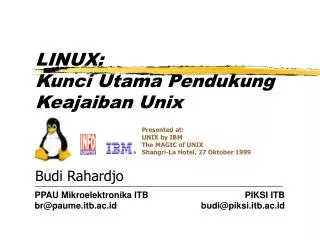 linux kunci utama pendukung keajaiban unix