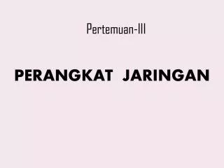 pertemuan iii