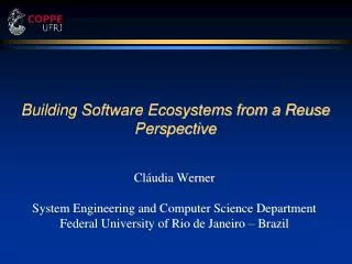 Building Software Ecosystems from a Reuse Perspective