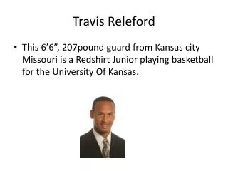 Travis Releford