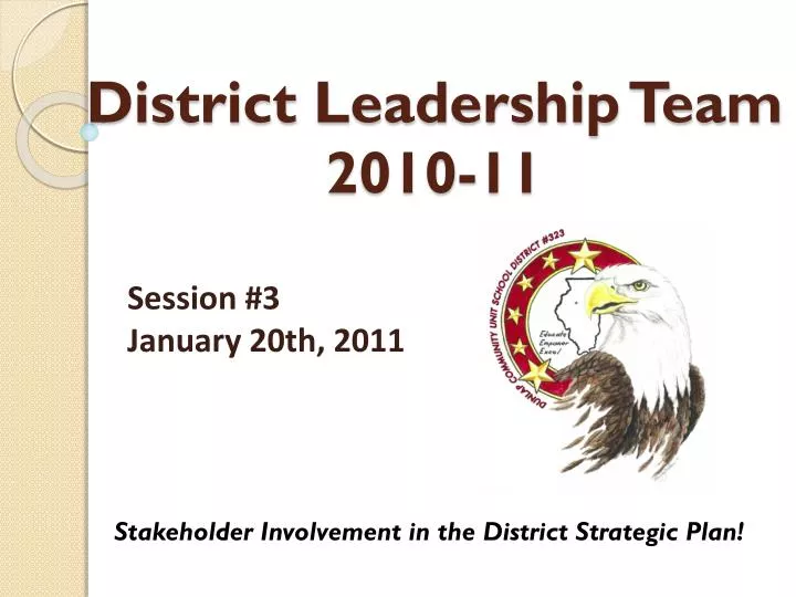 district leadership team 2010 11