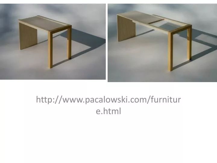 http www pacalowski com furniture html