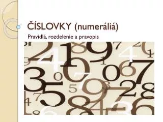 slovky numer li