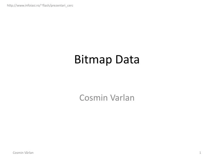 bitmap data