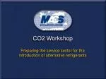 CO2 Workshop - slide 1