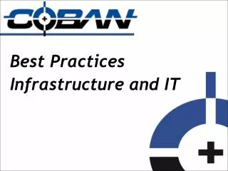 Best Practices Infrastructure and IT