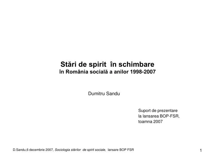 st ri de spirit n schimbare n rom nia social a anilor 1998 2007