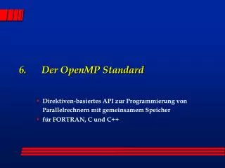 6 der openmp standard