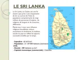 le sri lanka