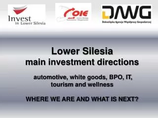 Lower Silesia main investment directions