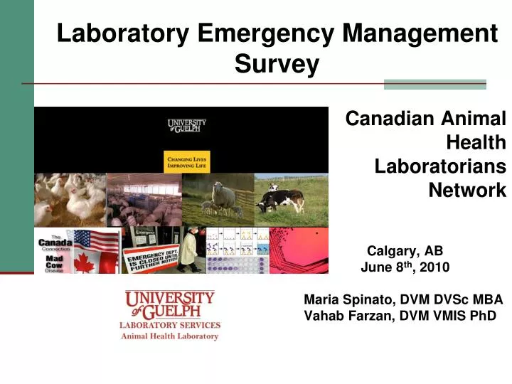 laboratory emergency management survey