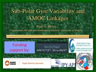 Sub-Polar Gyre Variability and AMOC Linkages