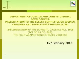 15 th february 2012
