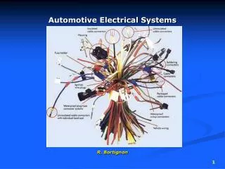 Automotive Electrical Systems