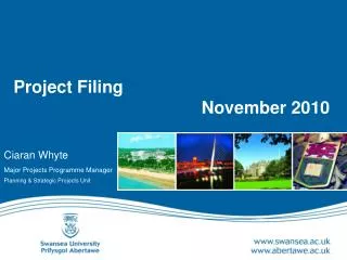 Project Filing 			 		 November 2010