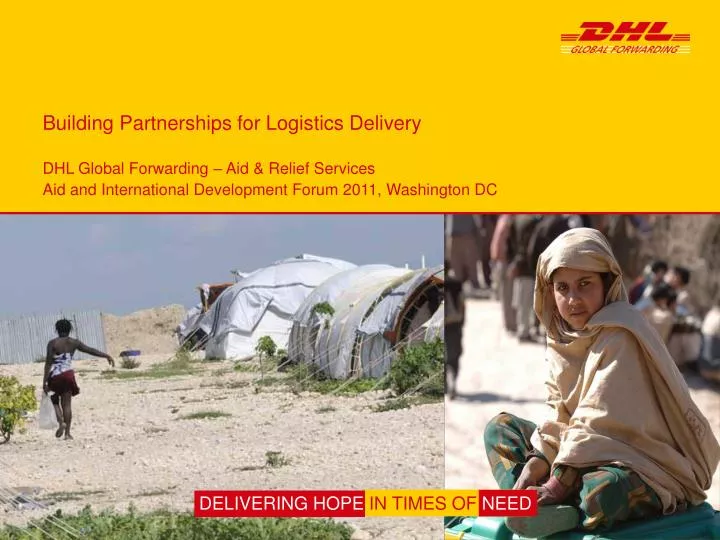 building partnerships for logistics delivery