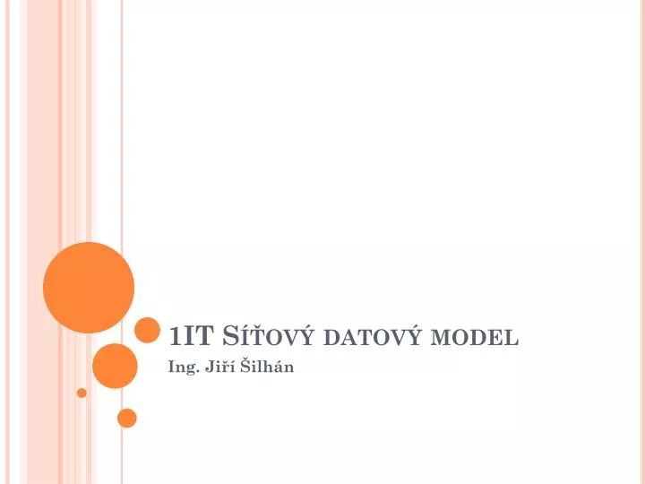 1it s ov datov model