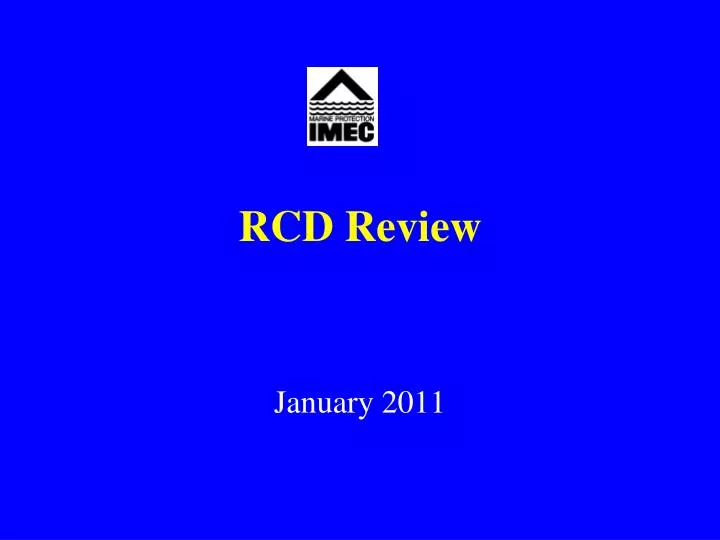 rcd review
