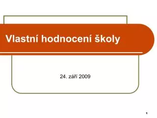 vlastn hodnocen koly