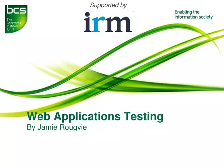 web applications testing