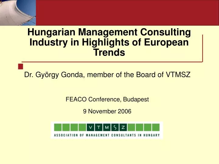 hungarian management consulting industry in highlights of european trends