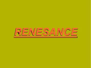renesance