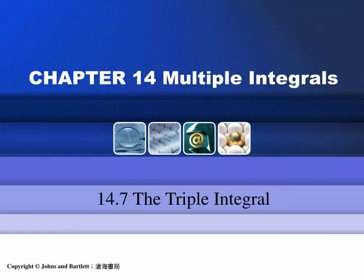 chapter 14 multiple integrals