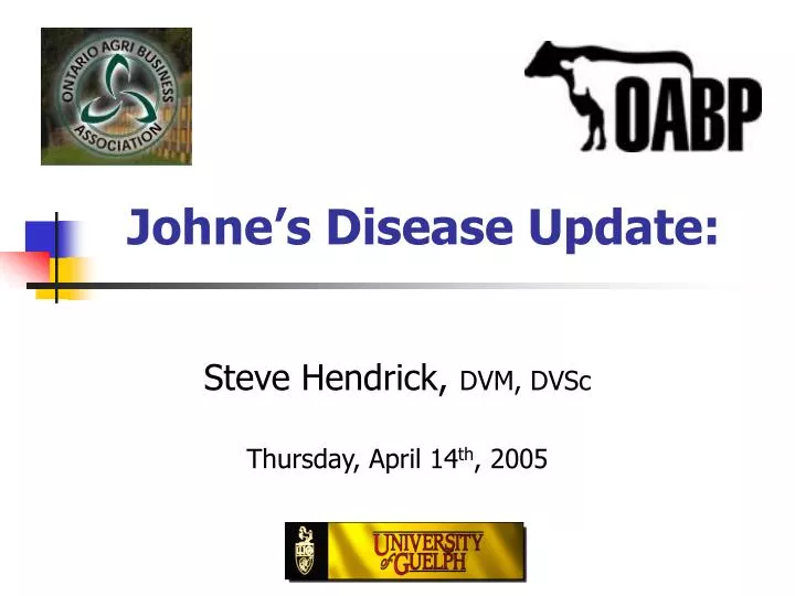 johne s disease update