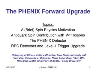 The PHENIX Forward Upgrade