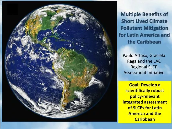multiple benefits of short lived climate pollutant mitigation for latin america and the caribbean