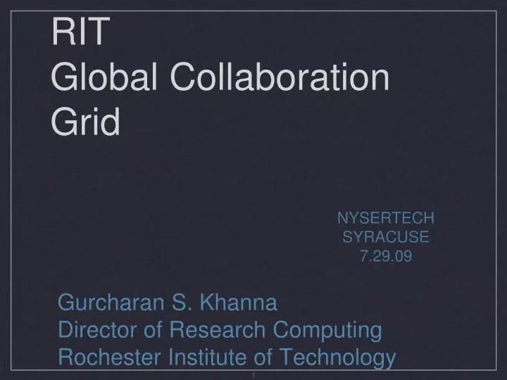 rit global collaboration grid