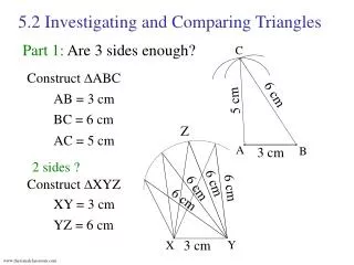 5.2 Investigating and Comparing Triangles