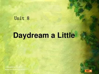 Daydream a Little