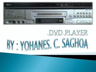 dvd player