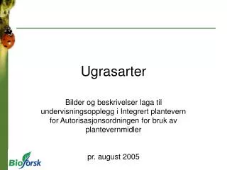 ugrasarter