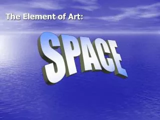 The Element of Art: