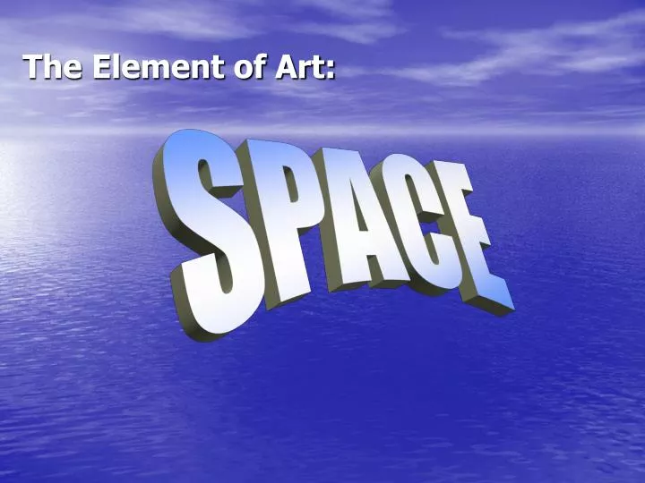 the element of art
