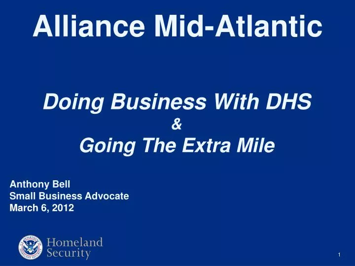 alliance mid atlantic