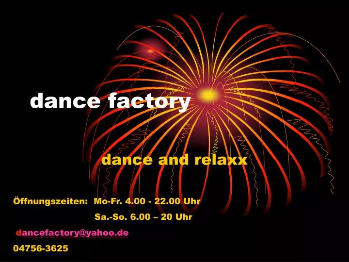 dance factory