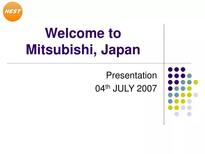 welcome to mitsubishi japan