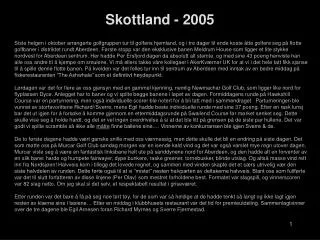 skottland 2005